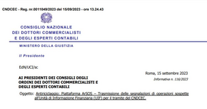 Antiriciclaggio, segnalazioni tramite la piattaforma dei commercialisti ArSOS