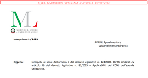 Diritti sindacali: quale contratto si applica in caso di somministrazione? 