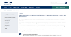 Contributi INPS e premi INAIL: gli effetti del nuovo tasso di interesse su rate e sanzioni civili