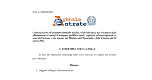 Anche i dati del bonus trasporti nella precompilata elaborata dall'Agenzia delle Entrate