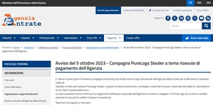 Ricevuta di pagamento dall'Agenzia delle Entrate? È l'ennesima truffa via mail 