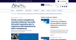 Fondo Nuove Competenze 2022: dall'ANPAL nuovi chiarimenti su come redigere l'attestazione 