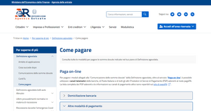 Pagamento rottamazione quater con addebito delle rate su conto corrente: le istruzioni 