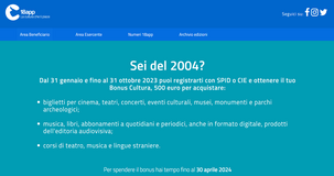 Bonus cultura 18app: scadenza il 31 ottobre 2023 per ottenere il voucher di 500 euro 