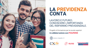 La Previdenza conta: al via l'iniziativa di Cassa dottori commercialisti in collaborazione con Poliferie