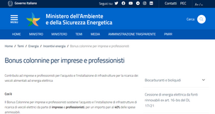 Bonus colonnine per imprese e professionisti, domanda al via dal 26 ottobre 2023