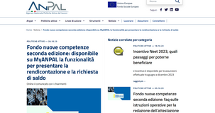 Fondo Nuove Competenze: quando inviare la rendicontazione e la richiesta di saldo