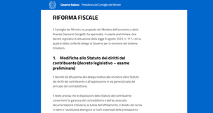 Cambia anche lo Statuto del contribuente: con la riforma novità sul dialogo Fisco-cittadini