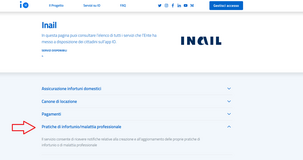 Infortunio e malattia professionale: informazioni sulla pratica anche sull'App IO