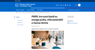 Nuovi bandi PNRR per imprese su energia pulita, città sostenibili e miglioramento idrico