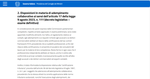 Cambia la compliance: dai requisiti alla riduzione delle sanzioni, le novità sull'adempimento collaborativo