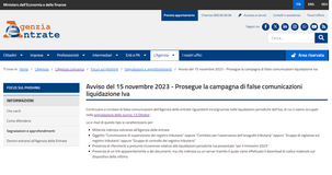 Mail dall'Agenzia delle Entrate sulle liquidazioni IVA? Non c'è da fidarsi: ancora una volta una truffa 