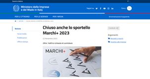 Marchi+: fondi esauriti, stop alle domande per gli incentivi a tutela delle PMI