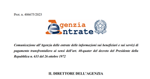 E-commerce e frodi IVA: dal 2024 comunicazione trimestrale sui pagamenti online