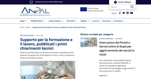 Supporto formazione e lavoro: i patti di servizio già attivi sono validi ai fini dell'indennità