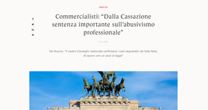 Abuso professione commercialista: la Cassazione condanna l'esercizio senza abilitazione