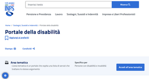  Invalidità civile: arriva il nuovo Portale della Disabilità INPS