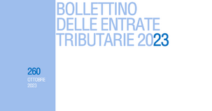 Entrate tributarie 2023: da gennaio a ottobre 434,6 miliardi nelle casse dello Stato