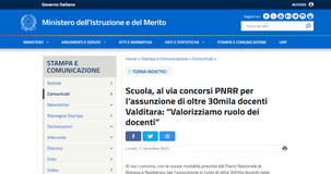Concorso scuola 2023: pubblicati i bandi per oltre 30.000 docenti, domande entro il 9 gennaio