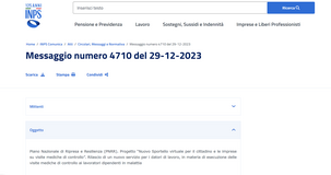 Visite fiscali: arriva il nuovo servizio INPS per i datori di lavoro