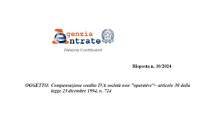 Società non operative: gestione del credito IVA 