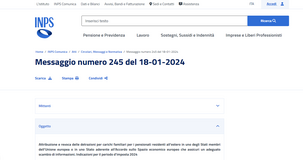 Detrazioni familiari a carico: per i pensionati all'estero dichiarazione entro il 12 febbraio 2024