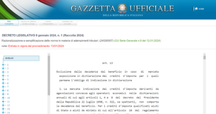 Crediti d'imposta non indicati in dichiarazione: l'agevolazione non decade
