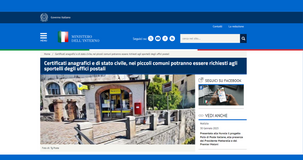 Dal certificato di nascita a quello di residenza: richiesta dei documenti anche tramite Poste Italiane 