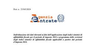 ISA 2024: individuati i dati per l'applicazione degli indici sintetici, in attesa della revisione