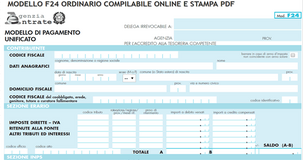 Modello F24 cartaceo anziché telematico: quali sanzioni?