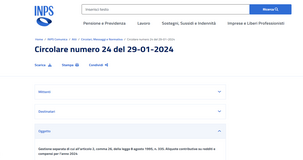 Aliquote gestione separata INPS 2024