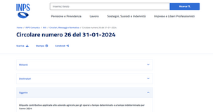 Contributi INPS 2024 per operai agricoli: le aliquote aggiornate per le aziende 