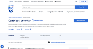 Contributi volontari 2018: importo e calcolo 