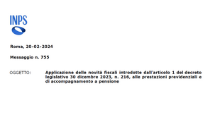 Pensioni e accompagnamento INPS 2024: le nuove aliquote IRPEF si applicano dal mese di marzo