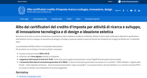 Albo dei certificatori dei crediti di ricerca e sviluppo: al via le iscrizioni, come fare domanda 