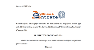 Erogazioni liberali agli ETS nella precompilata: comunicazione dei dati entro il 4 aprile 2024