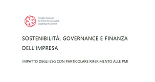 Sostenibilità, governance e finanza: il documento dei commercialisti per l'impatto degli ESG