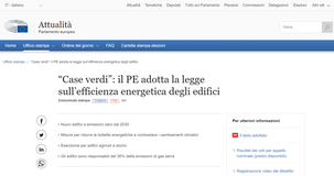 Chi dovrà ristrutturare casa? Il Parlamento europeo ha approvato la direttiva green