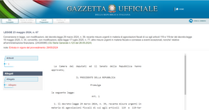 Decreto superbonus: legge di conversione del DL 39/2024 pubblicata in Gazzetta Ufficiale