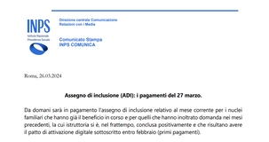 Assegno di inclusione: dal 27 marzo decadono le domande senza requisiti