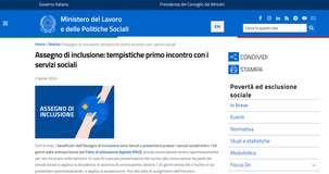 ADI: da quando si calcolano i 120 giorni per la presentazione presso i servizi sociali? 