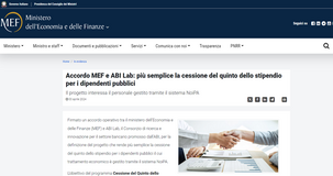 Cessione del quinto dello stipendio più semplice per i dipendenti pubblici 