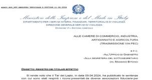 Titolare effettivo, comunicato MIMIT: scadenza di oggi confermata