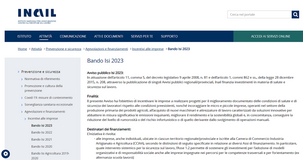Bando ISI INAIL: al via le domande per i contributi a fondo perduto 