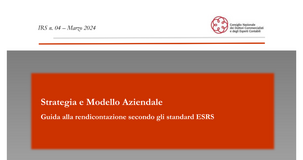 Report di sostenibilità, nuovo documento dal CNDCEC: focus su strategie e modelli aziendali