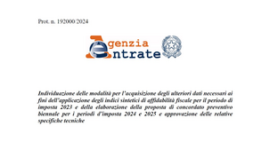 ISA e concordato preventivo biennale: individuati gli ulteriori dati da fornire
