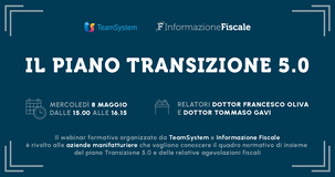Piano Transizione 5.0: il webinar dell'8 maggio 2024