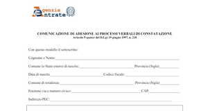Definizione agevolata PVC: modello e istruzioni per aderire entro 30 giorni