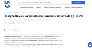 SMS INPS domanda assegno unico decaduta, cosa significa? 