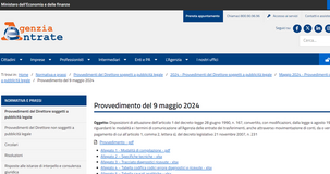 Monitoraggio fiscale degli intermediari: il provvedimento dell'Agenzia delle Entrate 